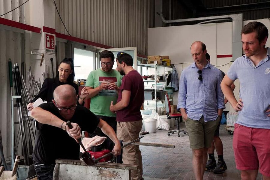Arte Di Murano: Glass Factory Tour - The Guided Tour Flow: From Glass Melt to Shaped Objects