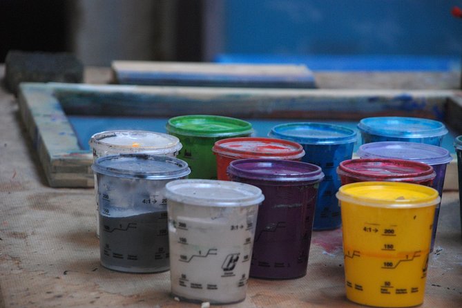 Basic Artistic Screen Printing Course - A Venetian workshop where screen printing is the main event