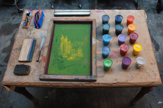 Basic Artistic Screen Printing Course - Seeing the finished editions before you print