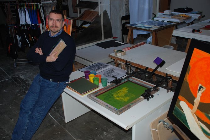 Basic Artistic Screen Printing Course - Where the class starts: Fallani Venezia in Cannaregio