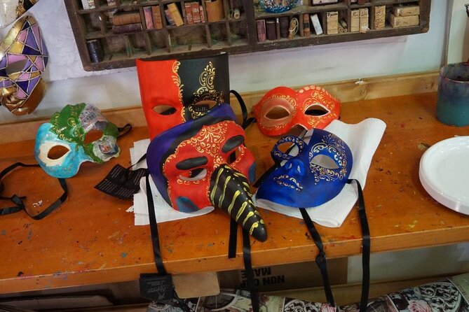 Carnival Mask Decoration Class at Casanova's Prisons - What you do in the mask class, step by step