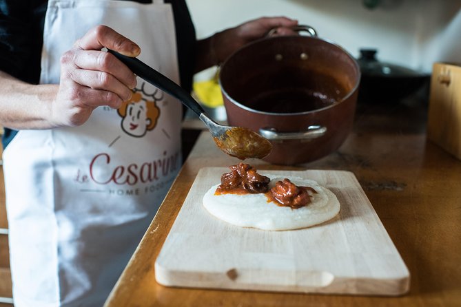 Cesarine: Market Tour & Cooking Class at Local's Home in Venice - Your 3-course meal: fresh pasta plus wine and espresso