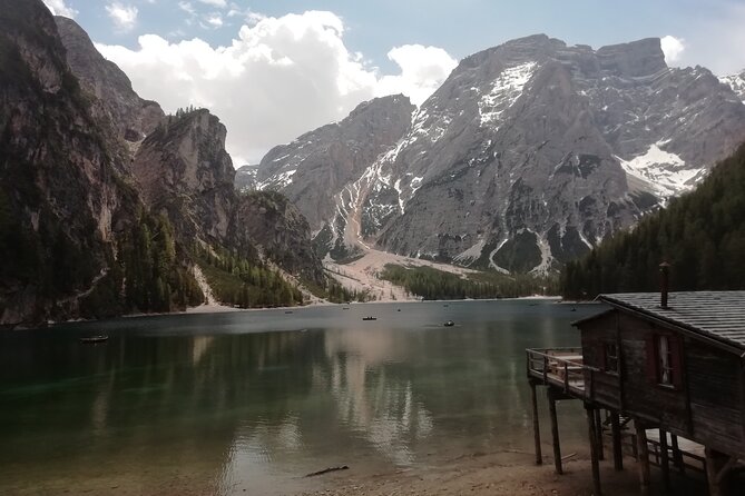 Discover the Dolomites, Cortina and Lake Braies from Venice - Monte Piana in winter: snowmobile photos and an optional add-on