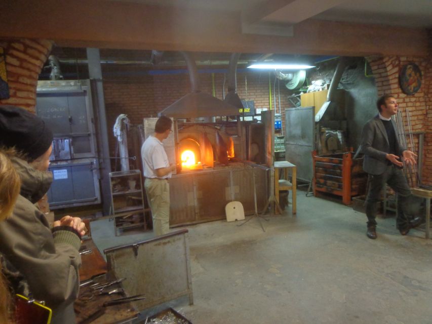 From Venice: Murano and Burano Private Tour with Transfer - Watching a master glass-blower in Murano