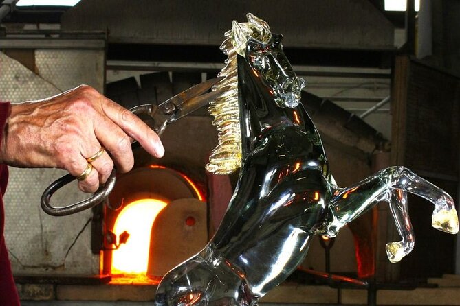 Glass Blowing Show Visit Murano Glass Factory and Showroom OMG - The Furnace Demonstration: Solid Glass and Glassblowing