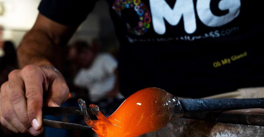 Glass Blowing Show Visit Murano Glass Factory & Showroom OMG - Who Should Book This Murano Glass Show