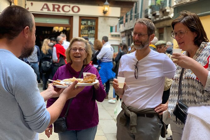 Old Taverns and Rialto Market Food Adventure (come hungry!) - Pescheria di Rialto: toast, fish-forward flavors, and classic Venetian snack culture