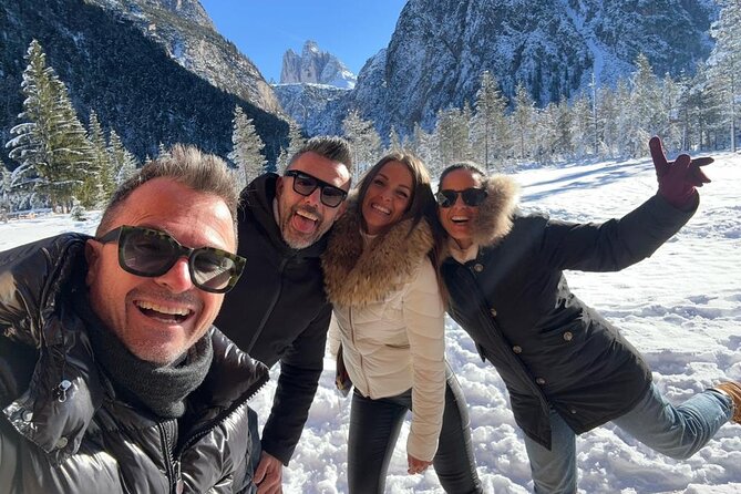 Private Dolomites Winter Day Tour from Venice - Cortina d’Ampezzo: town time plus a Tre Cime viewpoint warm-up