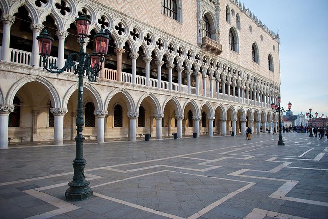 Skip the Line Venice Doge's Palace and St. Mark's Basilica Tour - St. Mark’s Basilica: St. Peter’s Door entry, gold mosaics, and the terrace stop