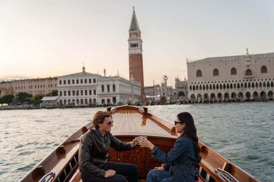 Sunset Serenity Cruise in the Venice Lagoon - San Marco Photo Stop: When the Lagoon Gives the Icon a New Angle