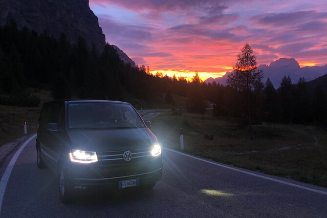 Transfer from Venice Marco Polo airport or Mestre station to Cortina d'Ampezzo - Hotel or apartment drop-off that respects your actual day
