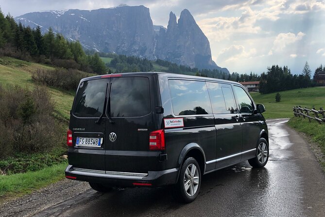 Transfer from Venice Marco Polo airport or Mestre station to Cortina d'Ampezzo - English communication and onboard support