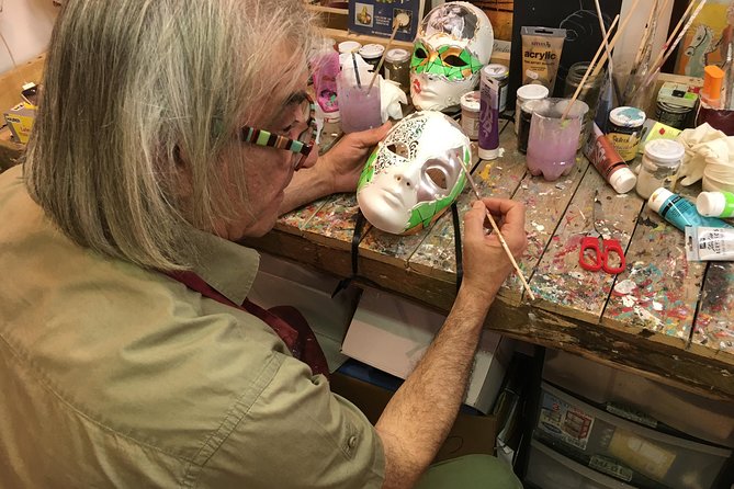 Venetian Carnival Mask Making Class in Venice, Italy - The 75 Minute Piazza San Marco Workshop: Step by Step