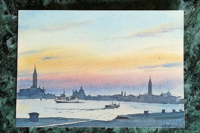Venetian Watercolors Painting Workshop at the Historic Art Circle - What the 1.5-hour class really involves
