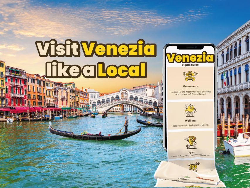 Venezia: Digital Guide made by a Local for your walking tour - Monuments at Your Pace, With Audio You Can Replay