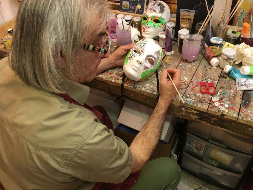 Venice: Carnival Mask Workshop - The Paint Workflow: From Base Color to Finishing Details