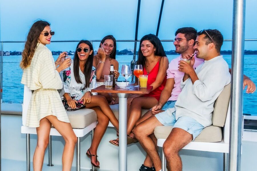 Venice: Catamaran Sunset Jazz Cruise with Aperitivo - The route around Venice: what you’ll see in each stretch