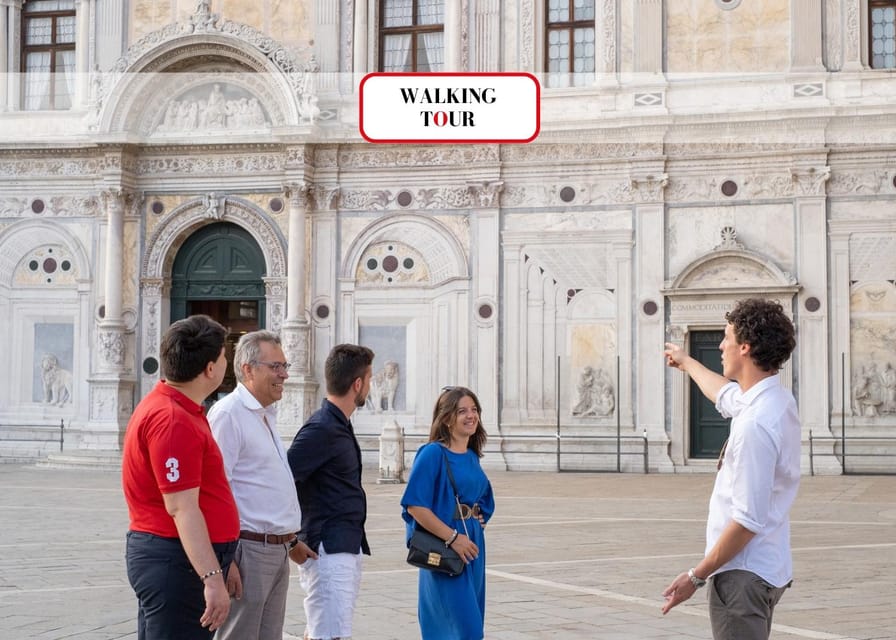 Venice: City Center Historical Guided Walking Tour - St. Mark’s Area stops: elegant facades, lively square energy, and smart storytelling