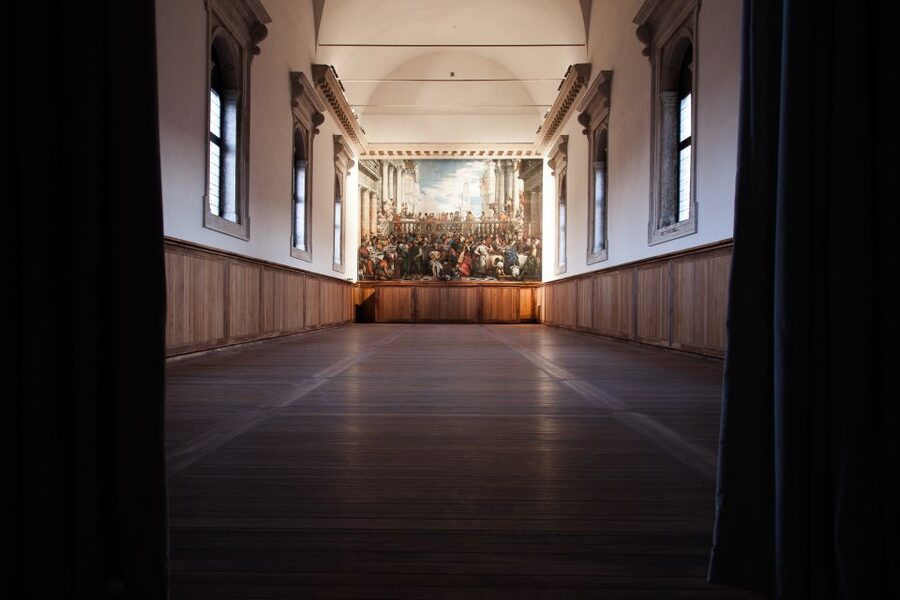 Venice: Explore San Giorgio Island with Ticket & Audio Guide - Longhena’s grand staircase and the library spaces