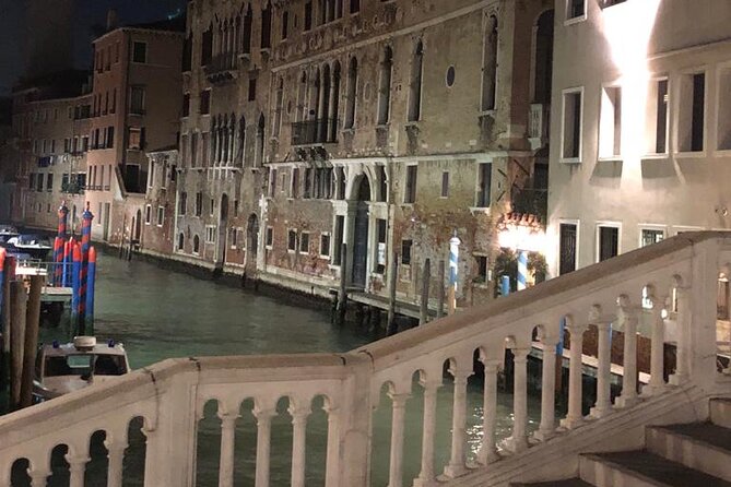 Venice: Ghosts and Legends Evening Private Walking Tour - Piazza San Marco at night, including the flood-season reality