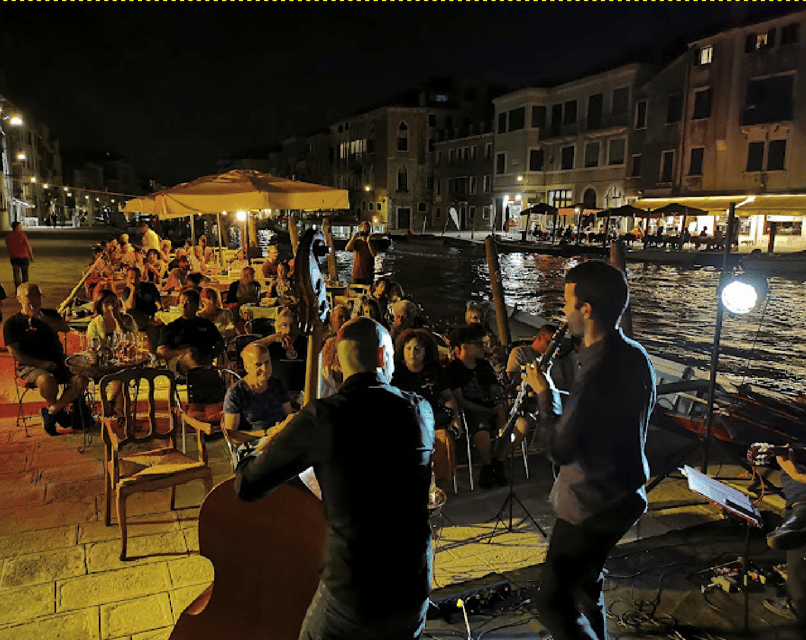 Venice: Live Concert with Dinner or Aperitif at LL JAZZ Club - Music program: from traditional jazz to soul and world sounds