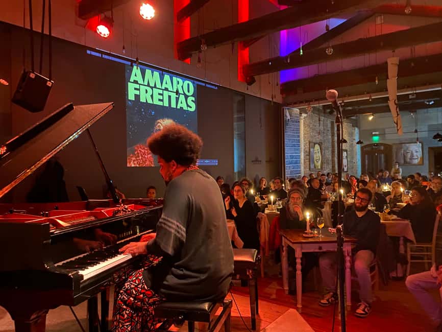 Venice: Live Concert with Dinner or Aperitif at LL JAZZ Club - The timeline: how your meal and the 90-minute concert connect