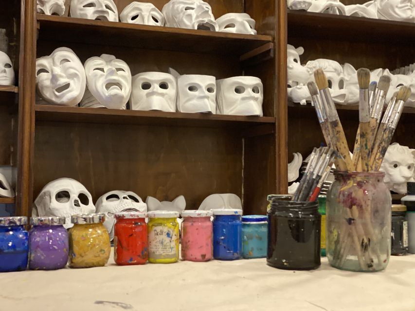 Venice: Paint your own Venetian Mask Workshop - Where Your Workshop Fits Into a Venice Day