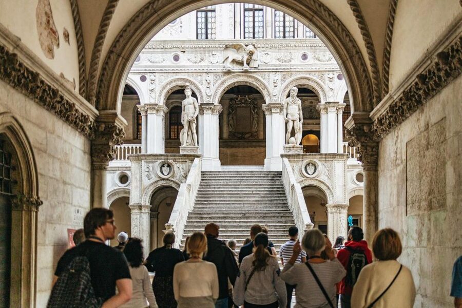 Venice: Private Entry Doge Palace & St. Mark Terraces Tour - Meeting Under the Columns of San Marco (Then You’re Off)