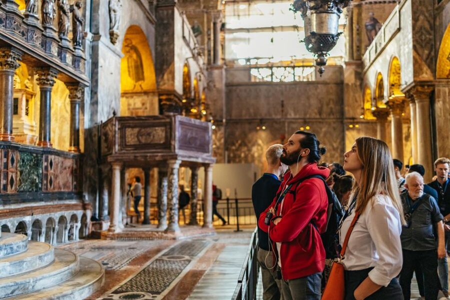 Venice: Private Entry Doge Palace & St. Mark Terraces Tour - St. Mark’s Basilica With Priority Access: Mosaics and a Rooftop Finish