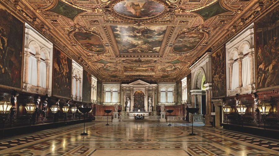 Venice: Scuola Grande di San Rocco Audioguide - Where to start: Campo San Rocco and the ticket office setup