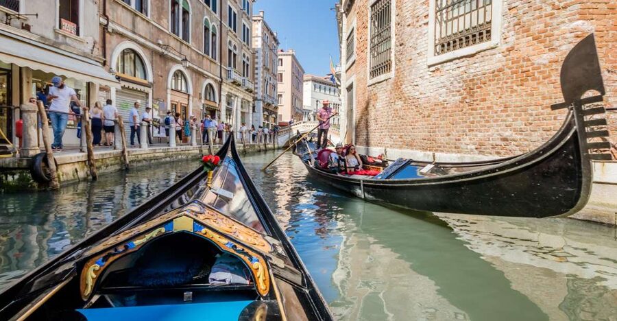 Venice: Shared Gondola Ride Across the Grand Canal - The Route Experience: Back Canals Near San Marco, Then Canal Grande