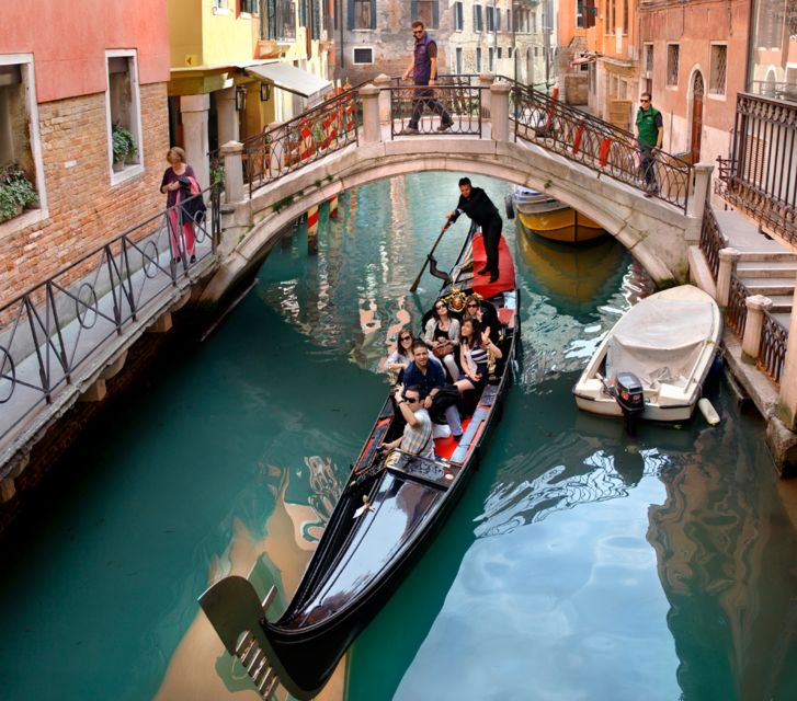 Venice: Shared Gondola Ride through the Lagoon City - Teatro La Fenice and the route toward Punta della Dogana