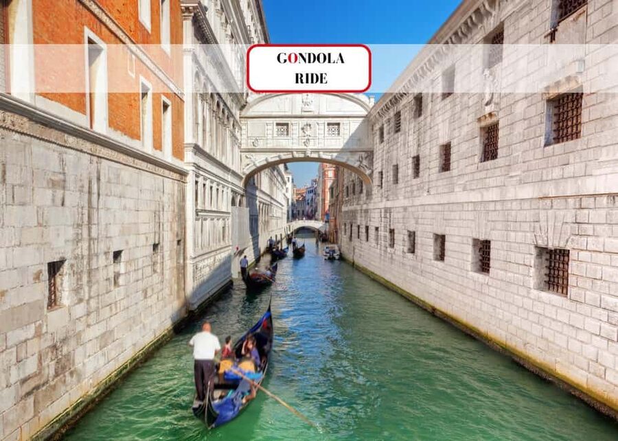 Venice: Shared Gondola Through breathtaking Bridge of Sighs - How This Gondola Stays Calm in Crowded Venice