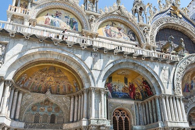 Venice: St.Mark's Basilica & Doge's Palace Tour with Tickets - Inside St Mark’s Basilica: Golden Mosaics and the Horses of St Mark
