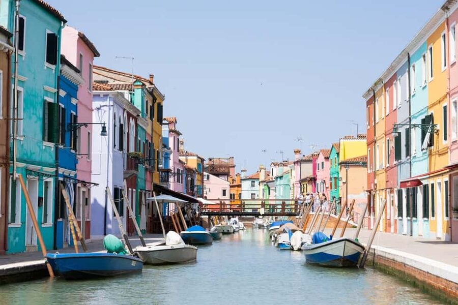 Venice: St Mark's, Doge's Palace, Murano & Burano Day Tour - Murano by water taxi, what glassblowing looks like up close