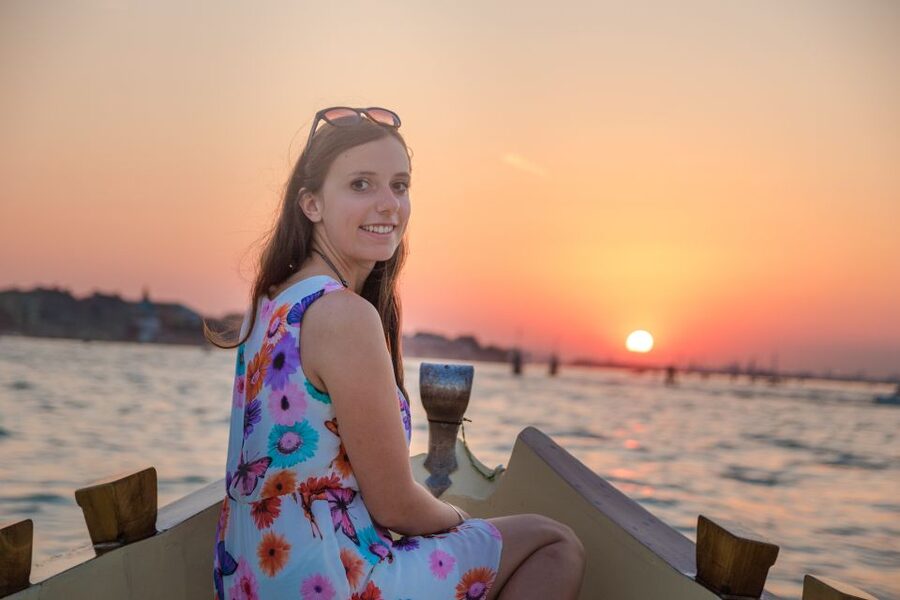 Venice: Sunset Cruise by Typical Venetian Boat - Le Grazie and the Giudecca approach: classic angles before the toast
