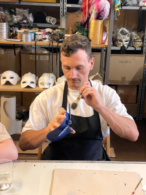 Venice: Venetian Masks Workshop - Painting, embellishing, and your “I made this” moment