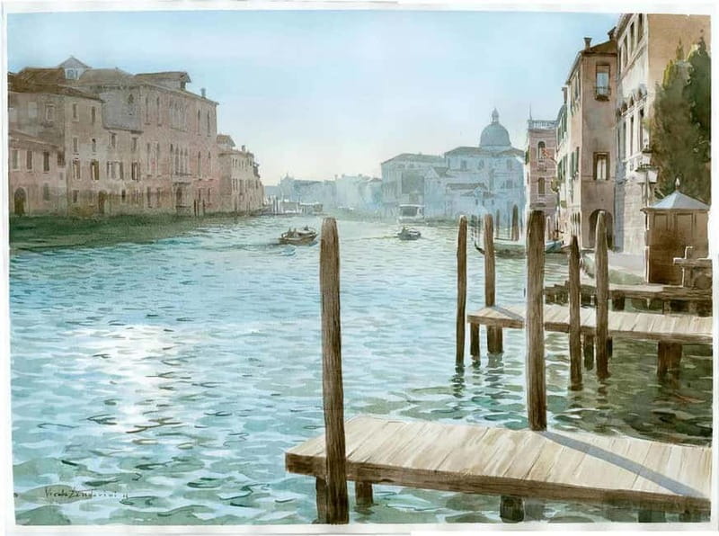 Venice: Watercolor Painting Class at the Prisons Palace - Small Group Coaching With Teachers Like Nicola and Nicholas Tenderini