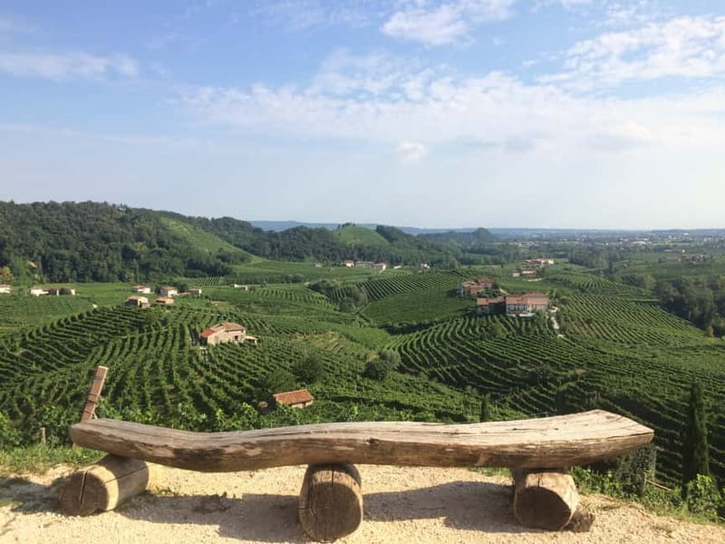 Venice: wine tour tasting along the Unesco Prosecco hills - Stop 1 in Valdobbiadene: cellar tour and paired glasses