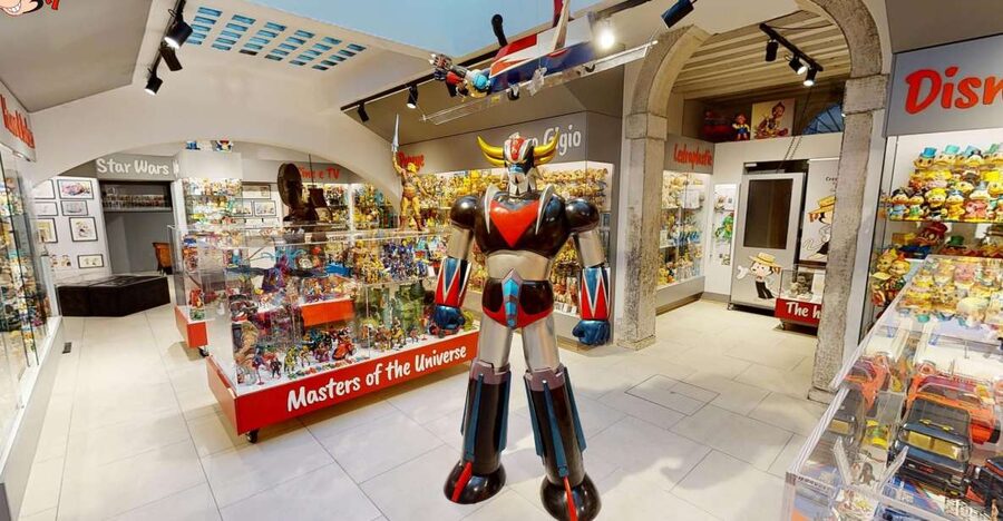 VIRTUAL MUSEUM: Creature di Gomma - Venice Vintage Toys - The 3D Characters and Photo Descriptions That Make It Feel Like an Exhibition